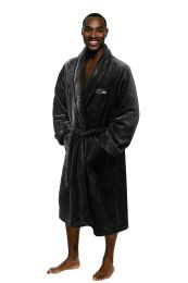 Ravens OFFICIAL National Football League; 26"x 47" Large/Extra Large Men's Silk Touch Bath Robe by The Northwest Company - 1NFL/34900/0077/RET