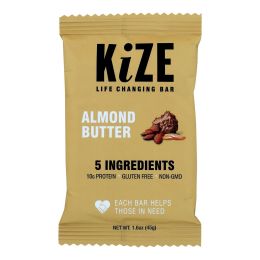 Kize Concepts - Energy Bar Raw Almond-Butter - Case of 10-1.6oz