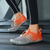 Unisex Hot Fitness Sneaker Cross-Training Crossfit Shoes High Quality Soft Comfortable Breathable Mesh Tennis Yoga Gym Treadmill - Pink purple - 40