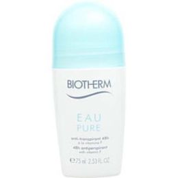 Biotherm Eau Pure By Biotherm Deodorant Roll-on  Anti Perspirant 2.5 Oz For Women