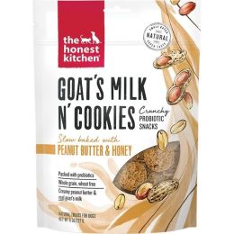The Honest Kitchen Dog Goat's Milk N' Cookies Peanut Butter & Honey 8oz.